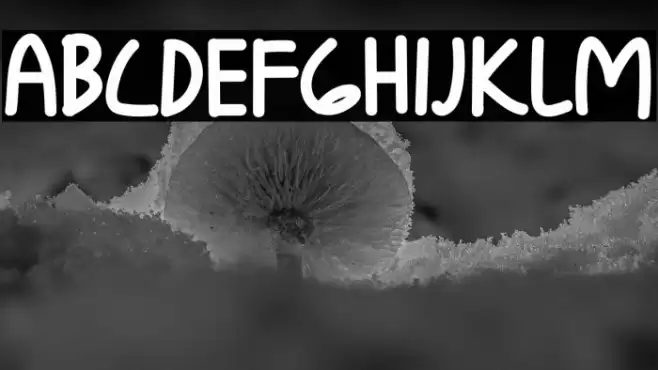 Melankolis Font examples