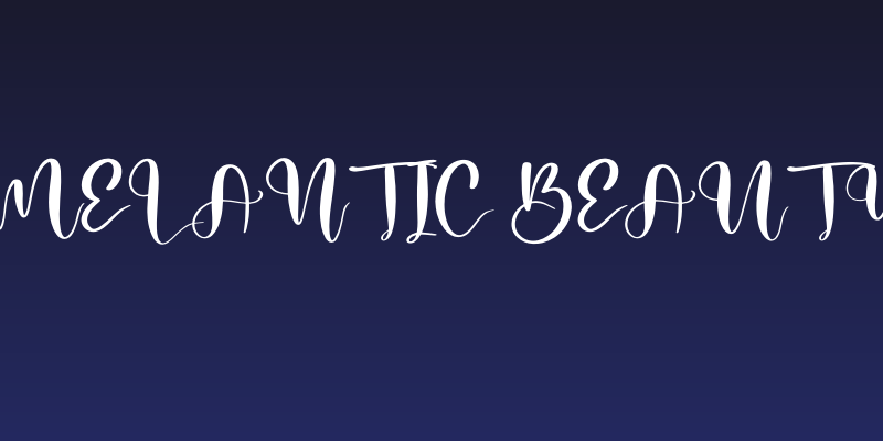 Melantic Beauty Social Header