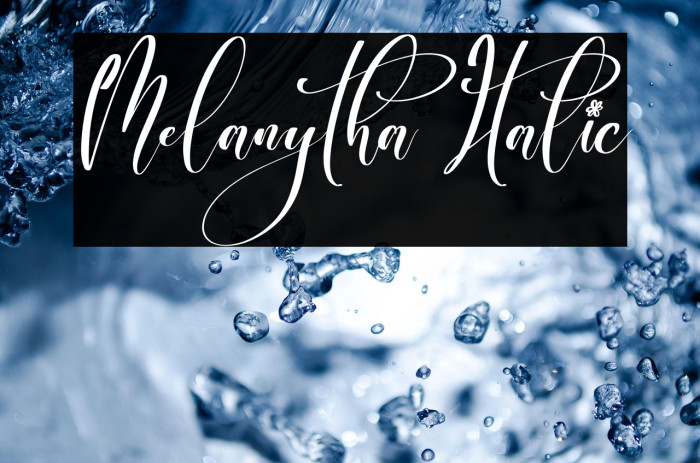 Melanytha Italic Example 1