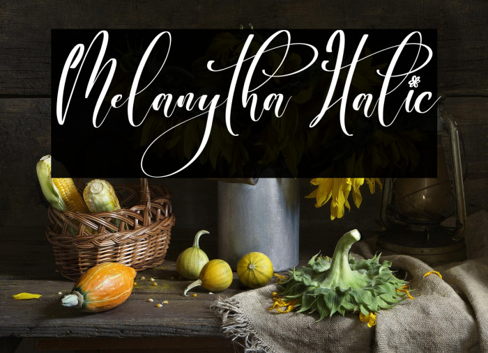 Melanytha Italic Example 2