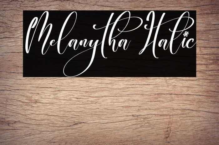 Melanytha Italic Example 3