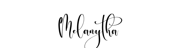 Melanytha  Free Fonts Download