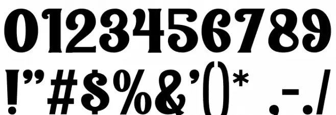 Melati Christmas Regular Schriftart Anderer Schreiben