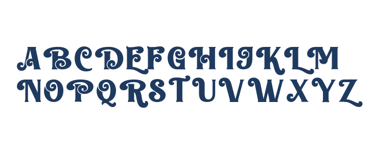 Melati Christmas Regular Uppercase