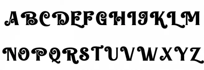 Melati Christmas Regular Schriftart Groß