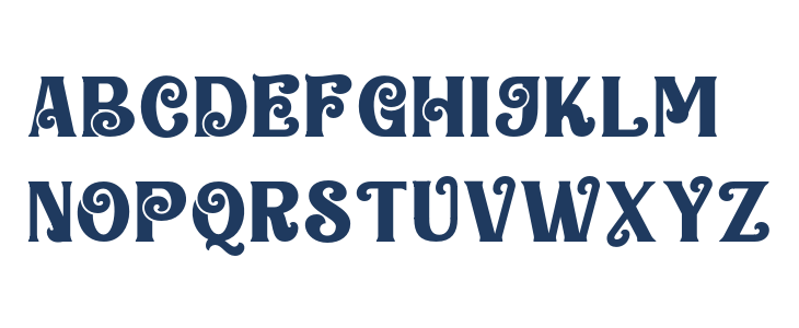 Melati Christmas Regular Lowercase