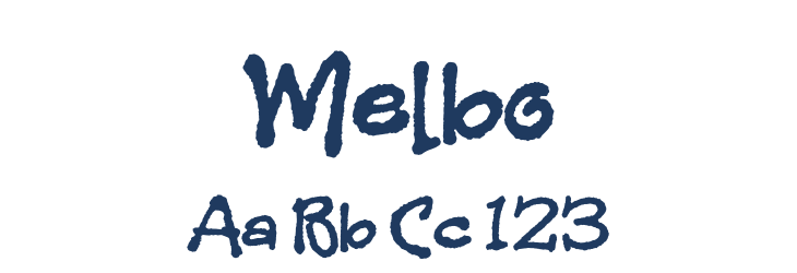 Melbo Font Preview