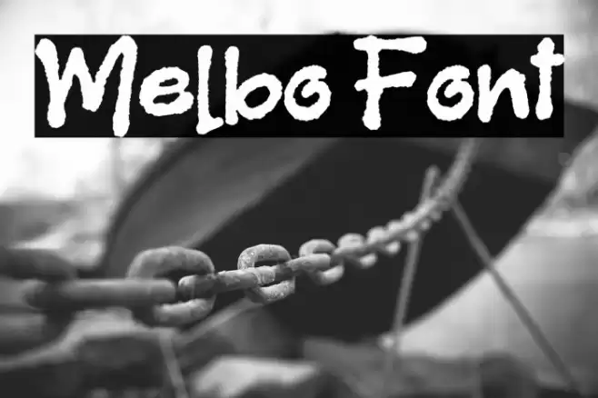 Melbo Font examples