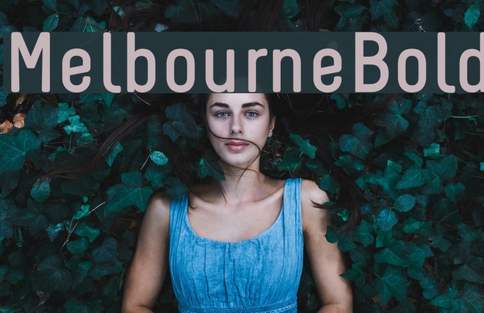 Melbourne-Bold Font examples