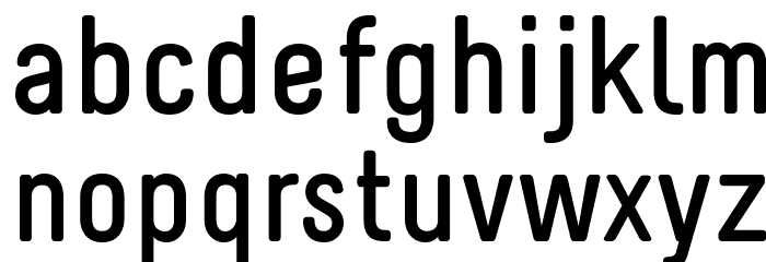 Melbourne-Bold Font LOWERCASE