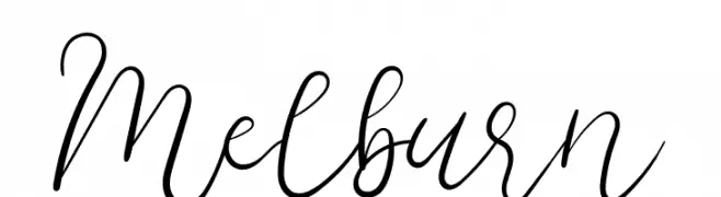 Melburn  Frei Schriftart Herunterladen