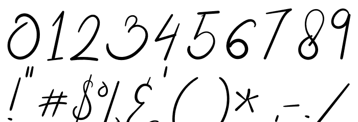 Melburn Font OTHER CHARS
