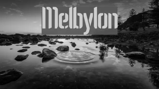 Melbylon Caratteri examples
