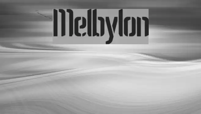 Melbylon Caratteri examples