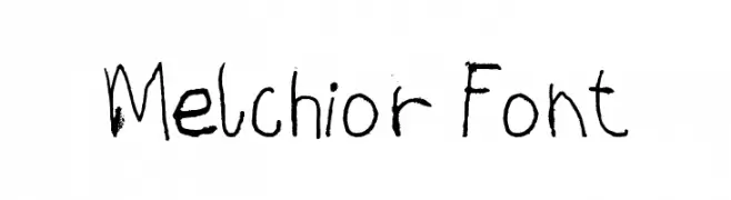 Melchior Font  Fuentes Gratis Descargar