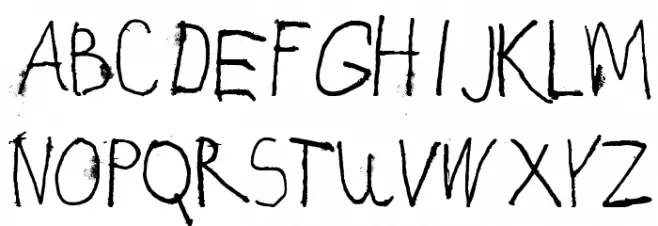 Melchior Font Font Litere mari