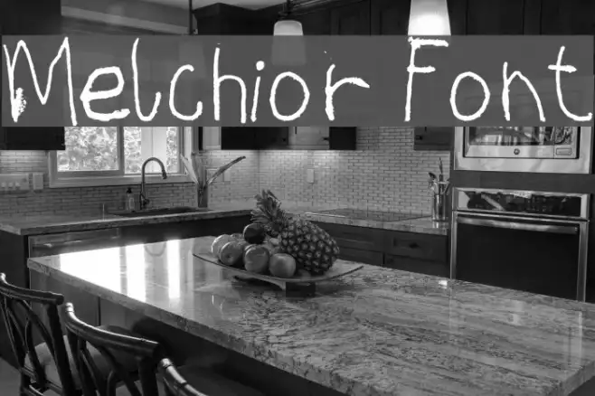 Melchior Font Example 1
