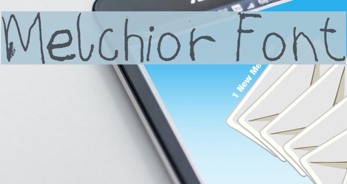 Melchior Font Font examples