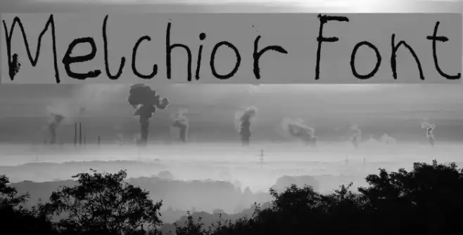 Melchior Font Example 3