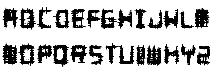 Melee Regular Font LOWERCASE