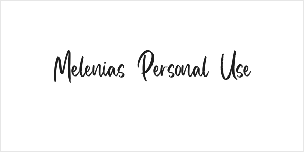 Melenias Personal Use Logo