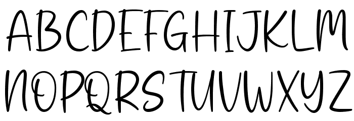 Melina Font UPPERCASE