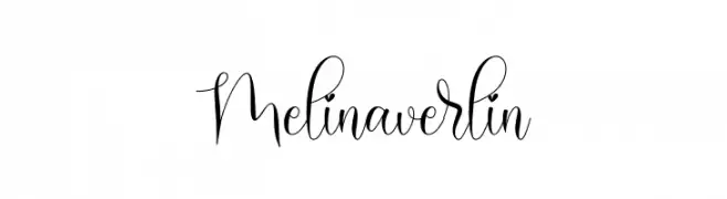 Melinaverlin  免费字体下载