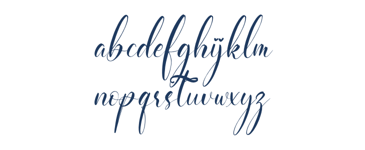 Melinda Amatha Italic Lowercase