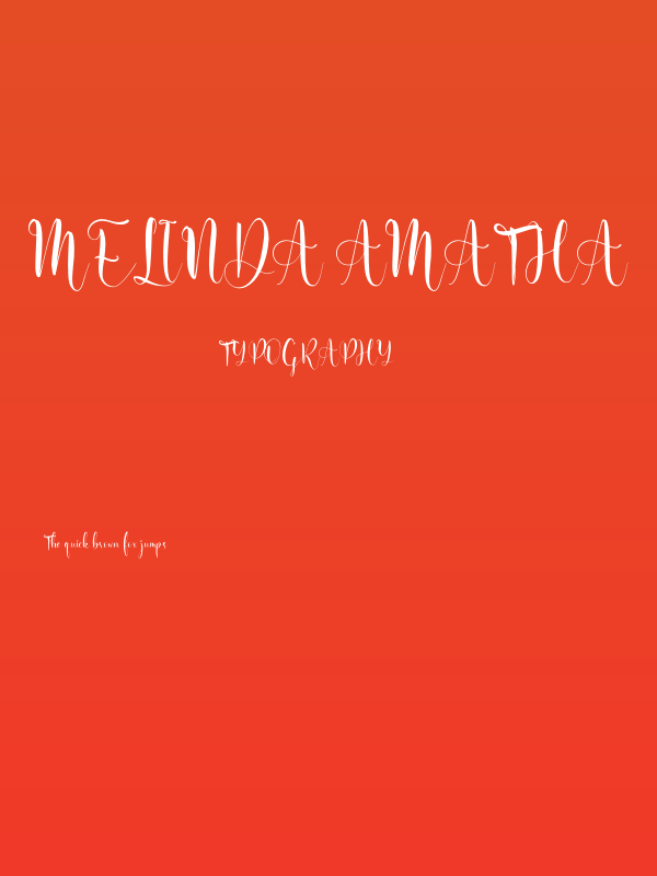 Melinda Amatha Poster