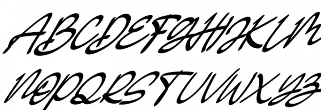 Melinda FREE Font UPPERCASE