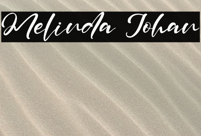 Melinda Johan Example 3