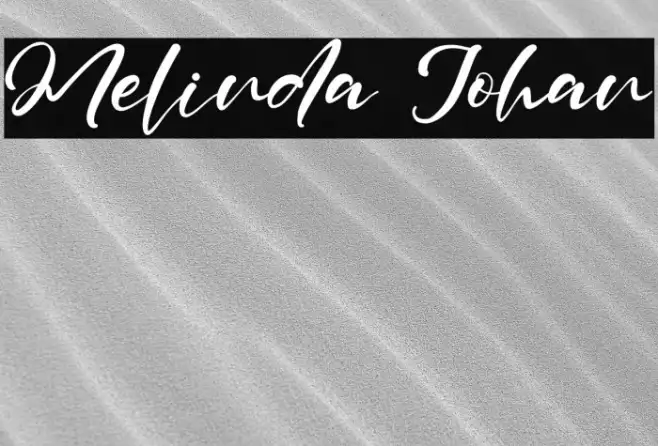 Melinda Johan Example 3