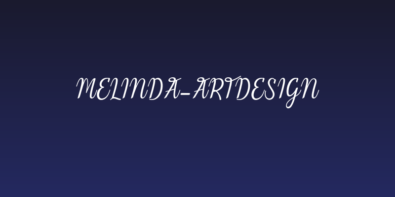 Melinda-artdesign Social Header