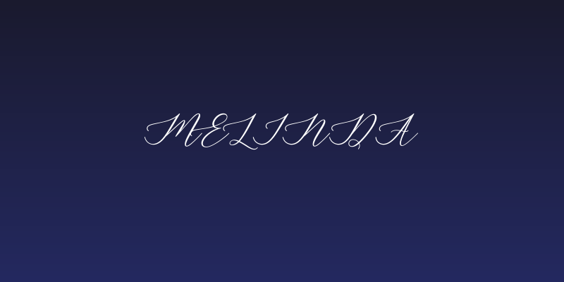 Melinda Social Header