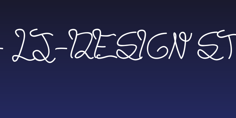 Melinett 2 - LJ-Design Studios Italic Social Header
