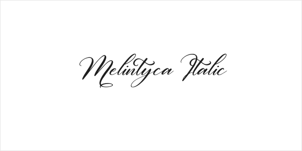 Melintyca Italic Logo
