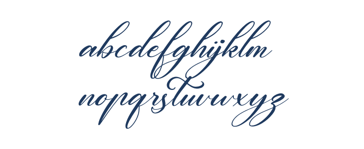 Melintyca Italic Lowercase