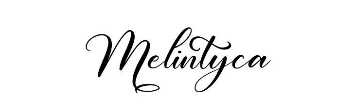 Melintyca  Frei Schriftart Herunterladen