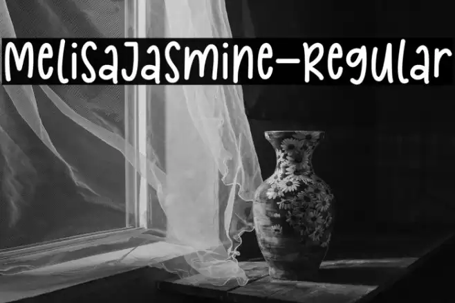 MelisaJasmine-Regular Example 1