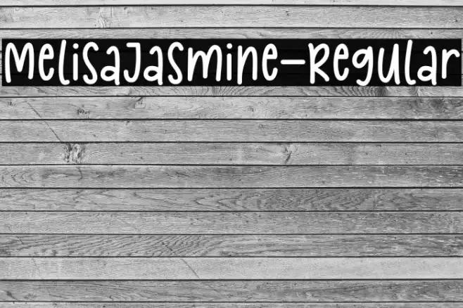 MelisaJasmine-Regular Example 3