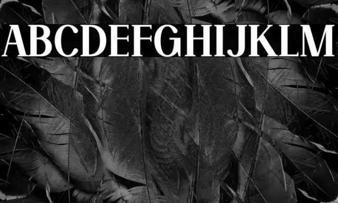 Melisande Sharp Font examples