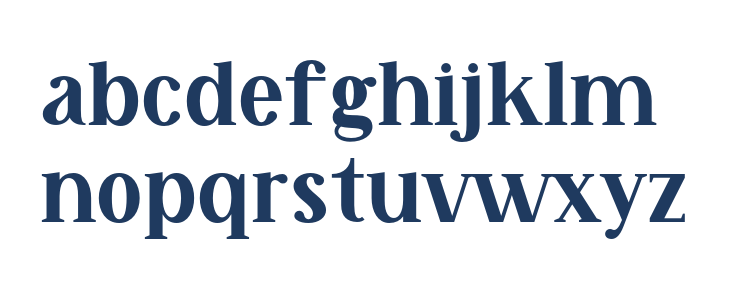 Melisande Sharp Lowercase