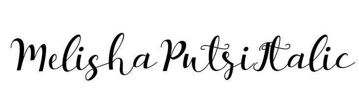 Melisha Putri Italic  नि: शुल्क फ़ॉन्ट्स डाउनलोड