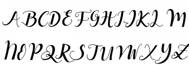 Melisha Putri Italic Шрифта ВЕРХНИЙ