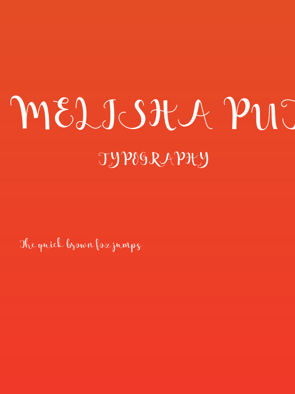 Melisha Putri Poster