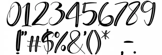 Melisha Font OTHER CHARS