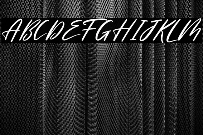 Meliska Italic Font examples