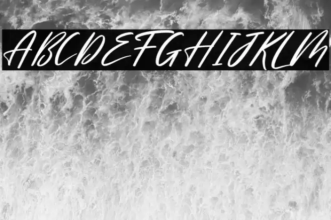 Meliska Italic Font examples