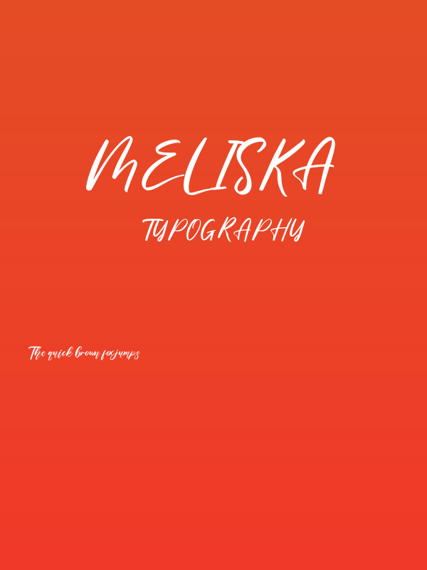 Meliska Poster