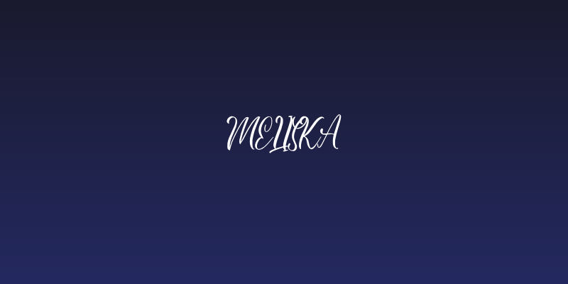 Meliska Social Header